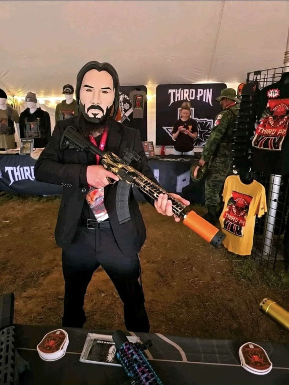 John Wick Wearable Mask - Picture 3 of 3
